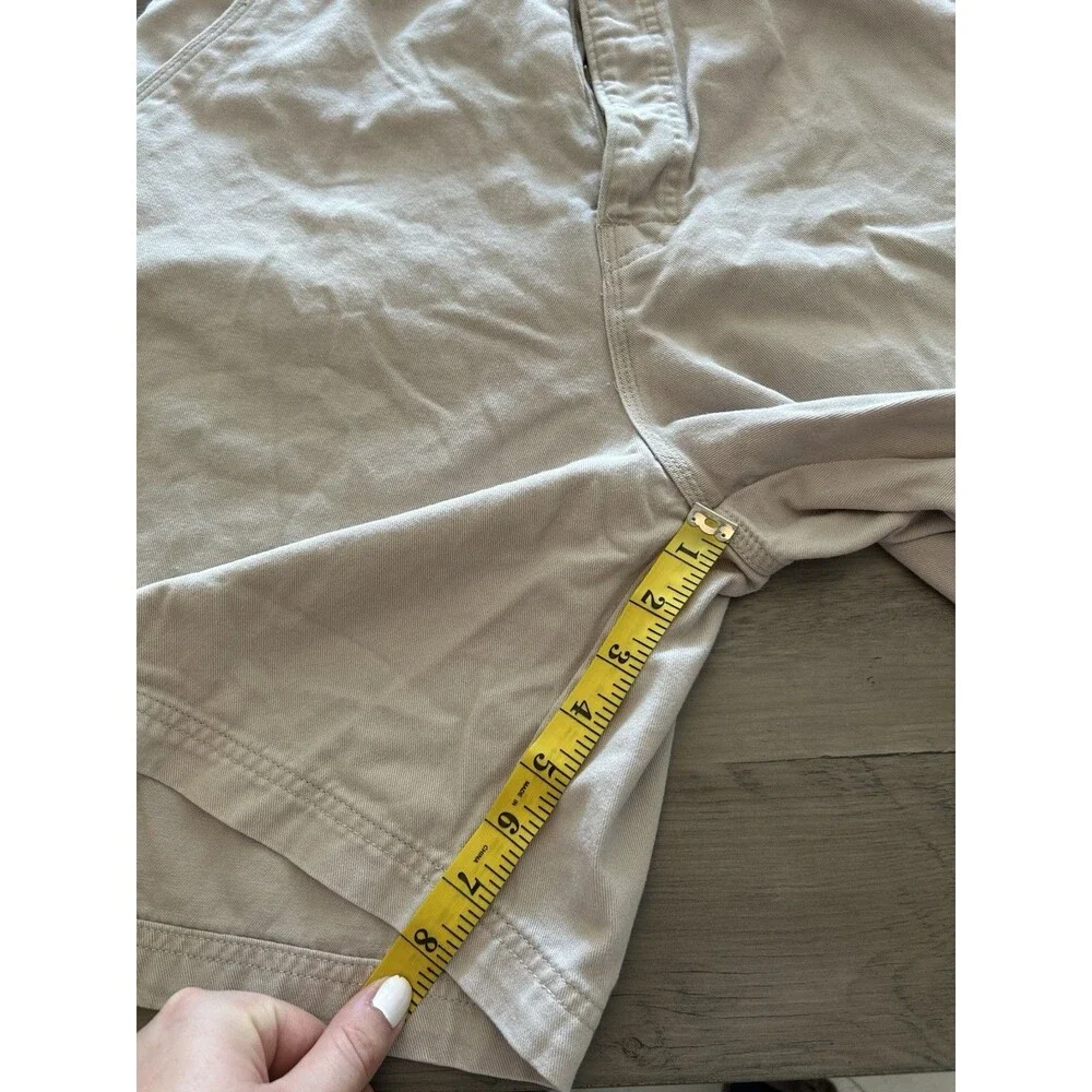vtg North Face Shorts Mens Beige Hiking Climbing Outdoor Cargo Size 36/8